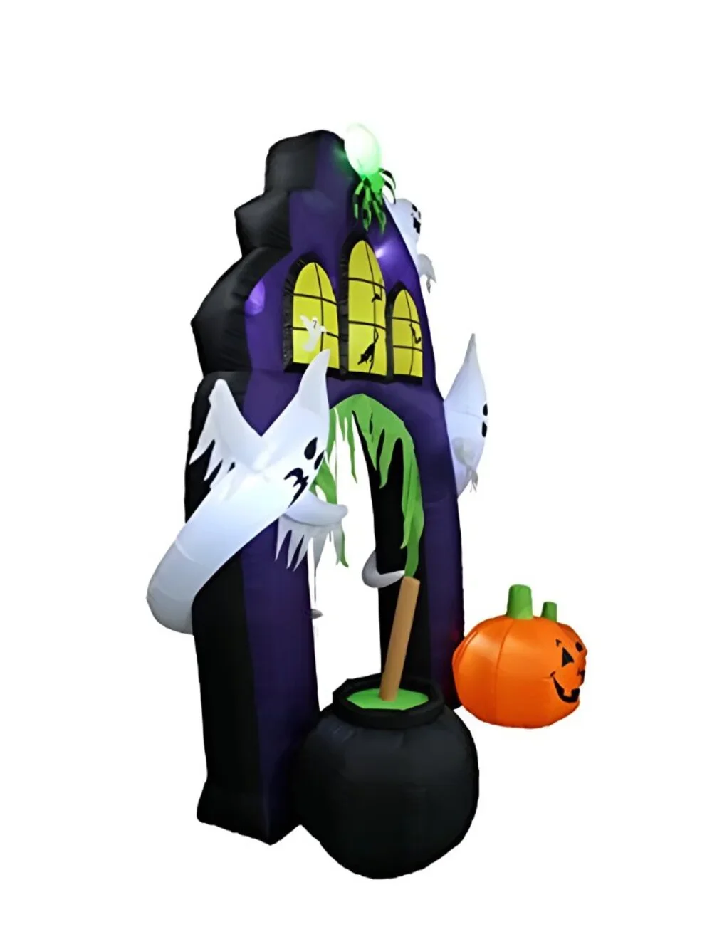 9 FT Tall Halloween Inflatable Castle Archway